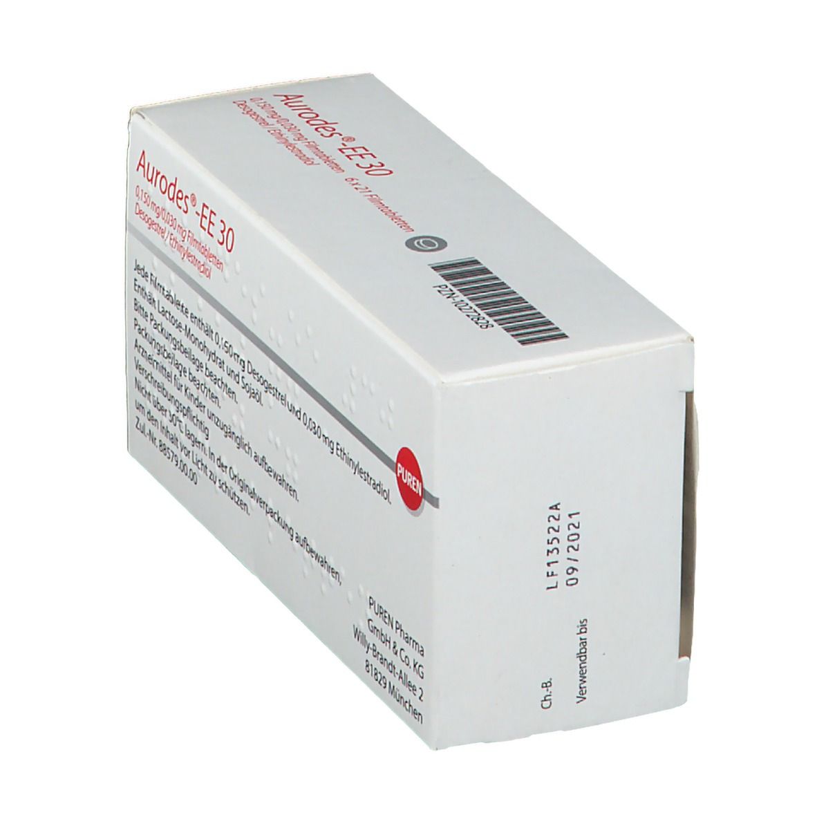 Aurodes®-EE 30 0,150 mg/0,030 mg