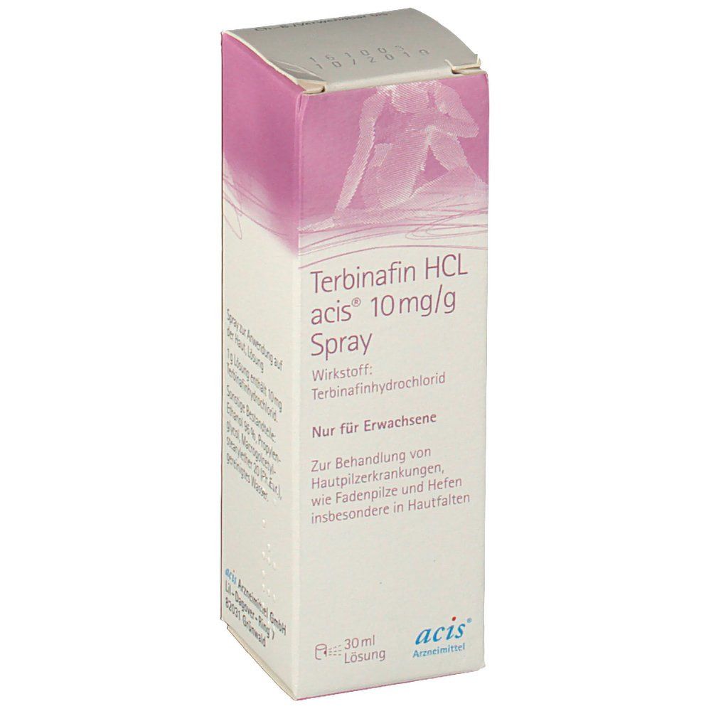 Terbinafin HCL acis® 10mg/g Spray