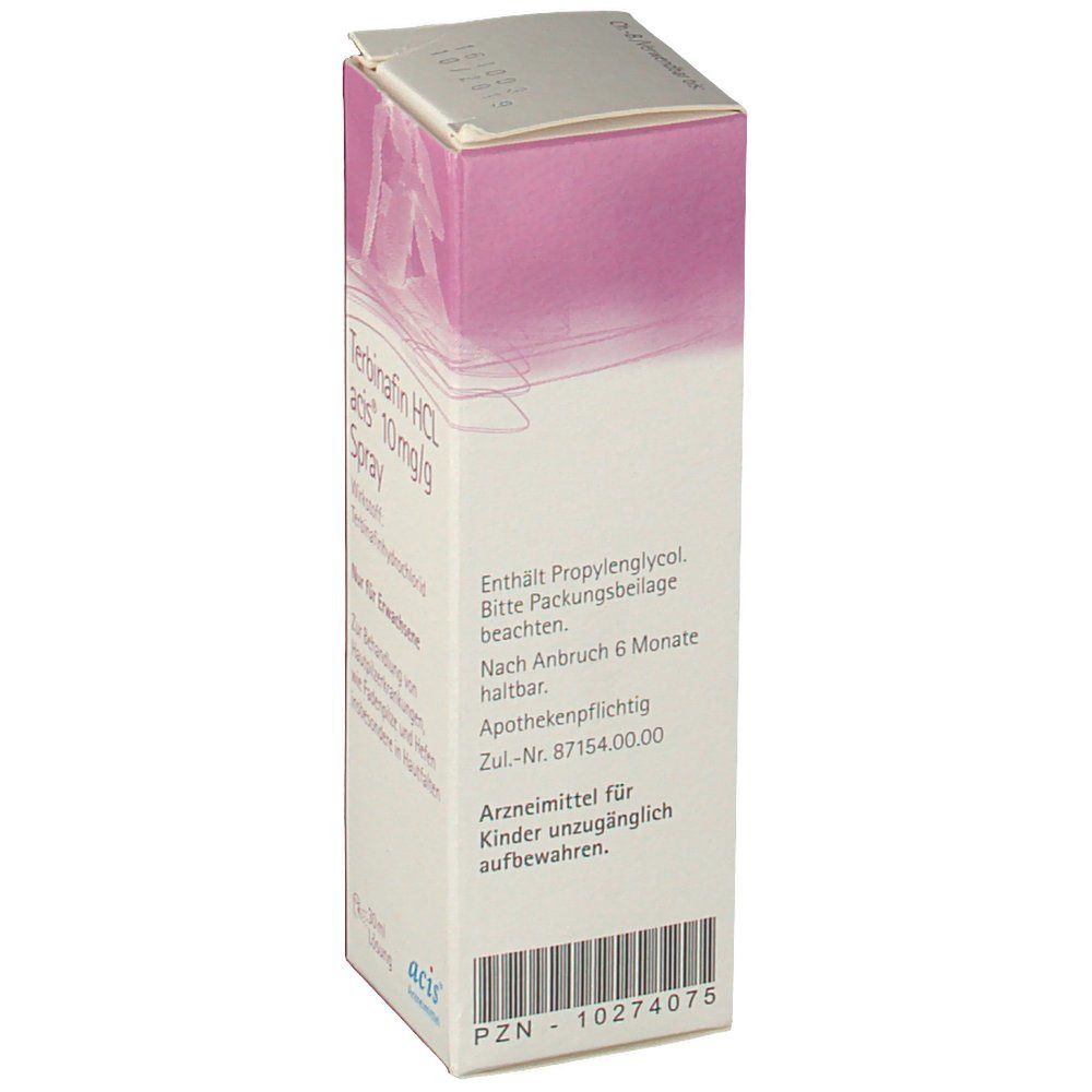 Terbinafin HCL acis® 10mg/g Spray