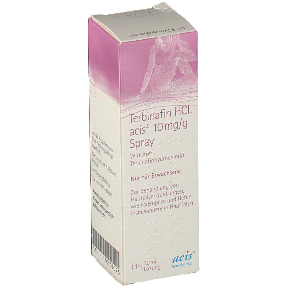 Terbinafin HCL acis® 10mg/g Spray