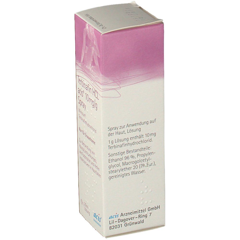 Terbinafin HCL acis® 10mg/g Spray