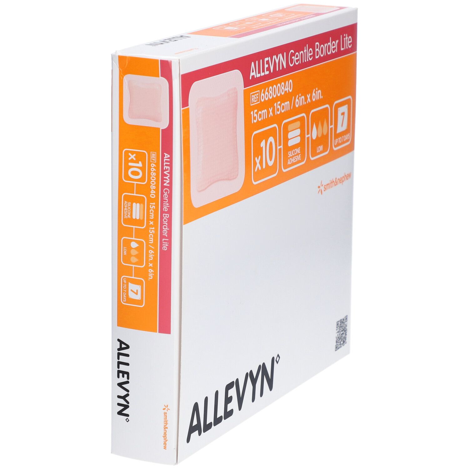 ALLEVYN® Gentle Border Lite 15 x 15 cm