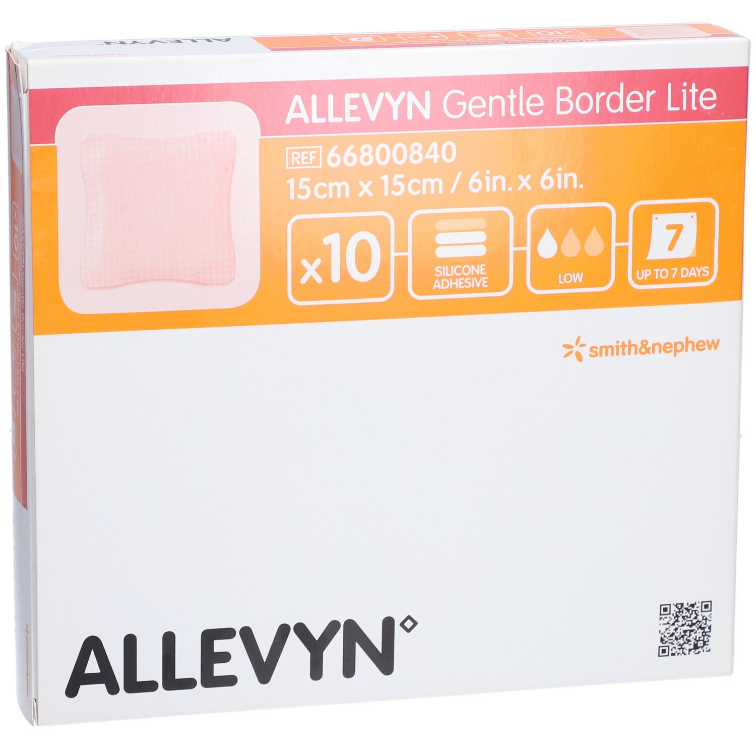 ALLEVYN Gentle Border Lite 15 X 15 Cm 10 St Shop Apotheke