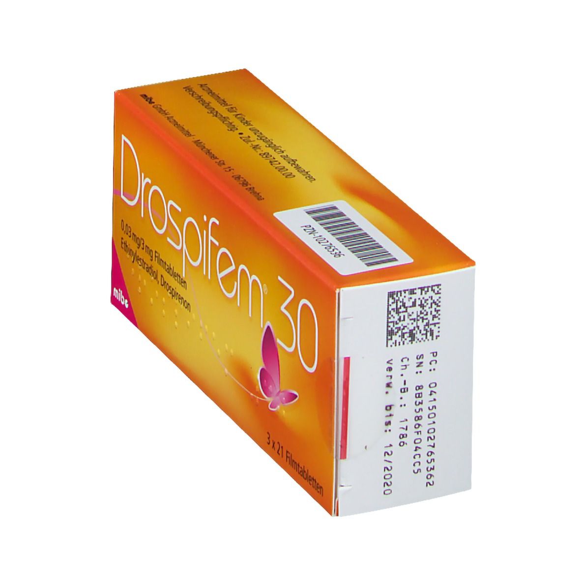 Drospifem 30 0,03 mg/3 mg