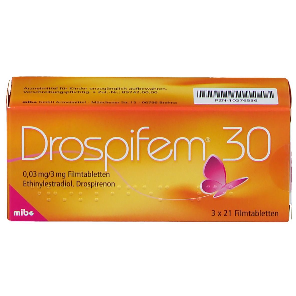 Drospifem 30 0,03 mg/3 mg