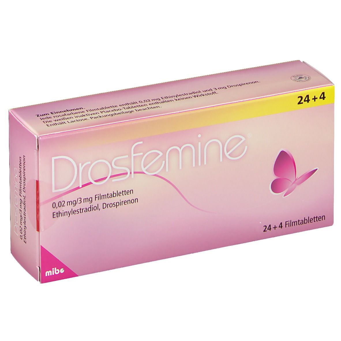 Drosfemine 0,02 mg/3 mg 1 x 24 + 4