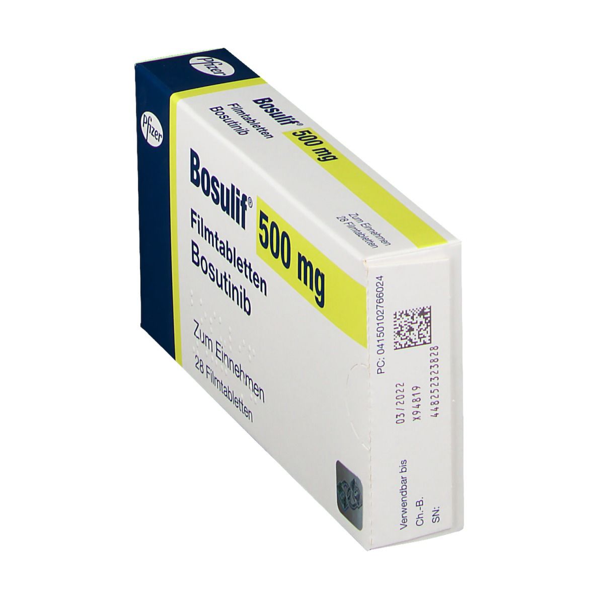 Bosulif 500 mg Filmtabletten 28 St