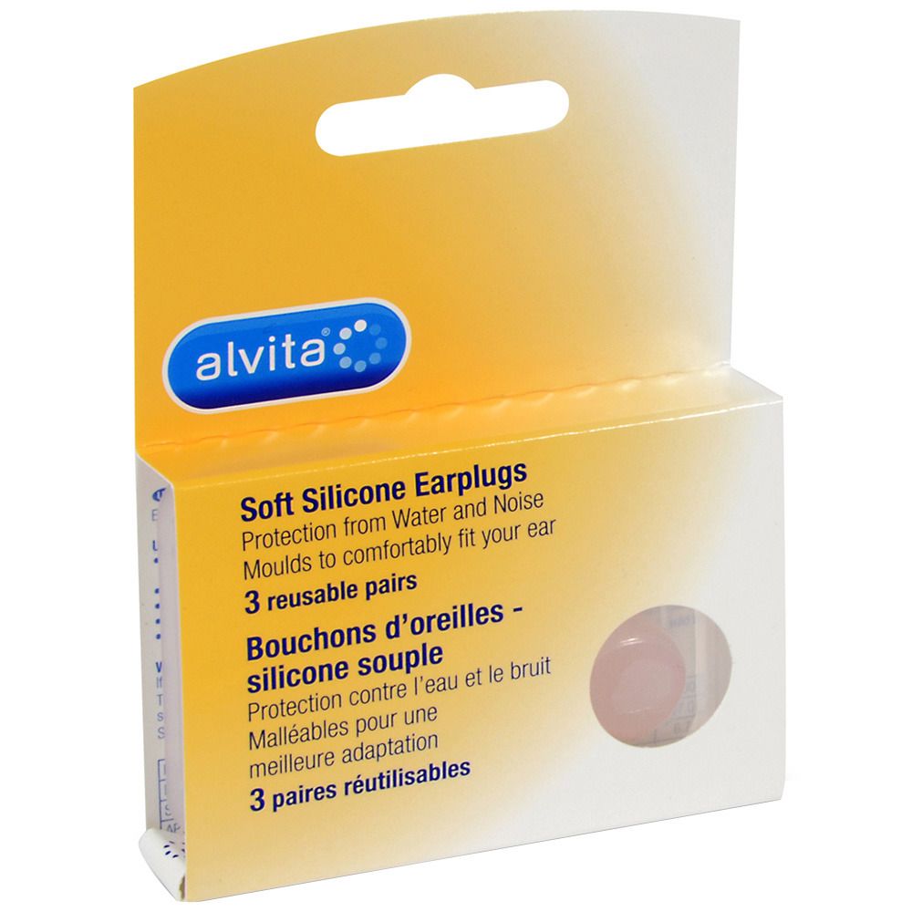 alvita® Ohrstöpsel Silikon