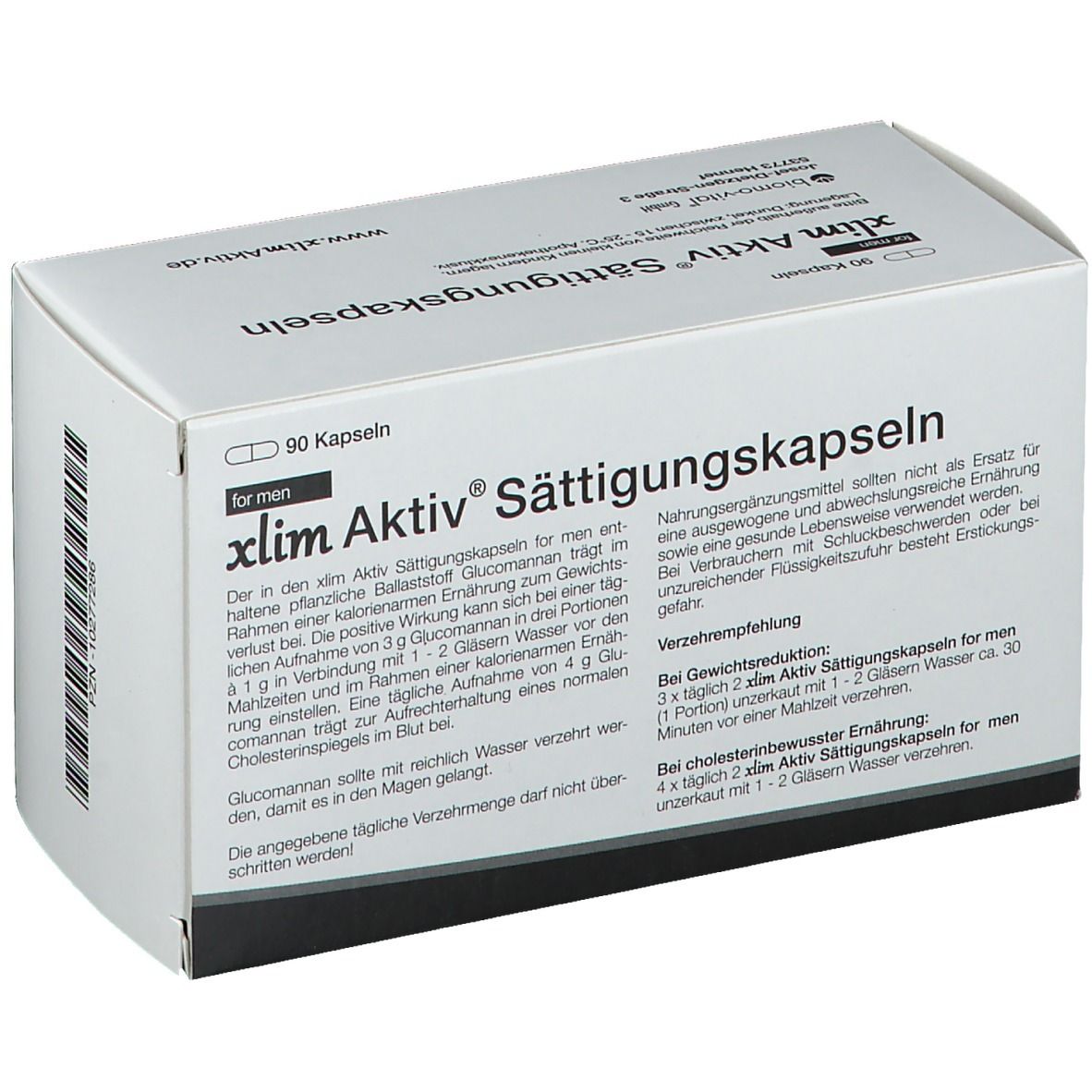 xlim® Aktiv Sättigungskapseln for men