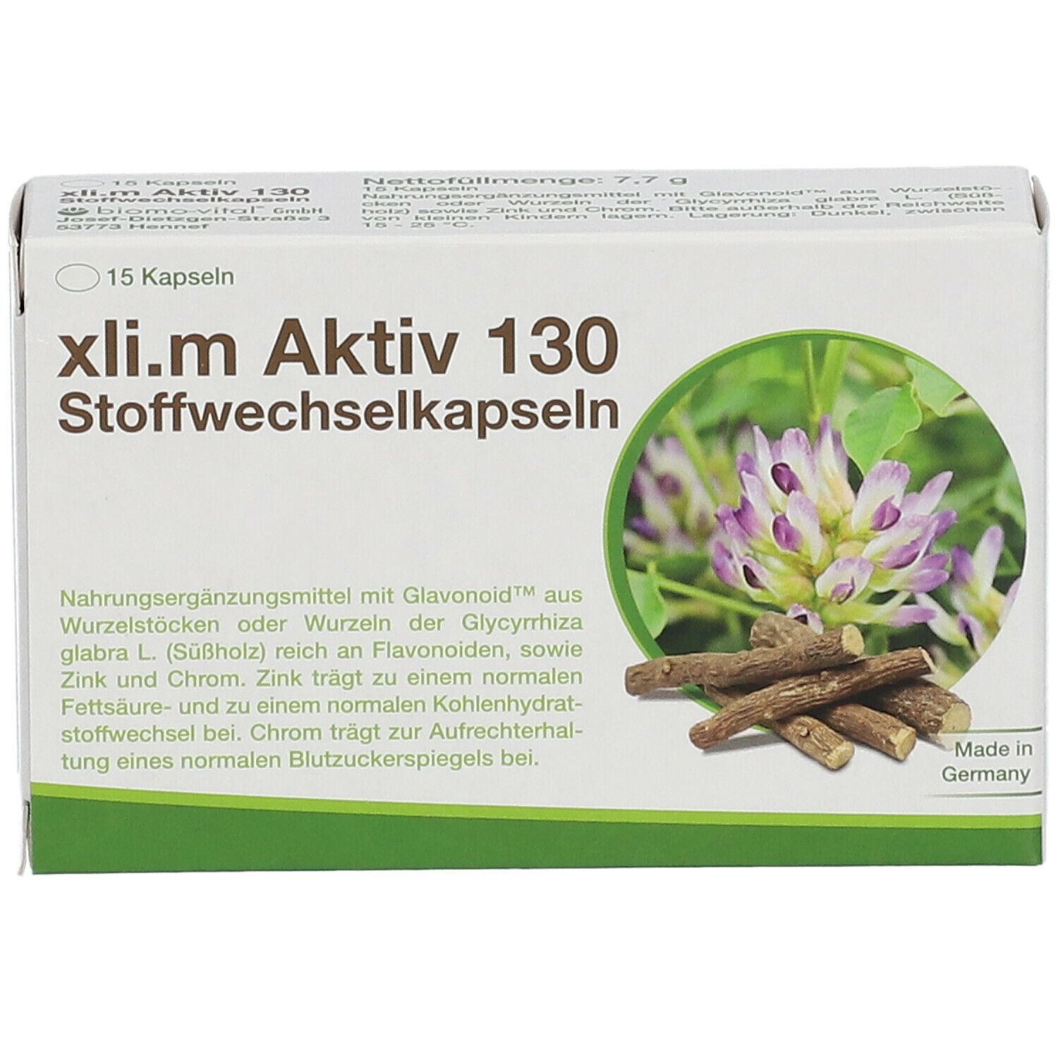 xlim® Aktiv 130 Stoffwechselkapseln