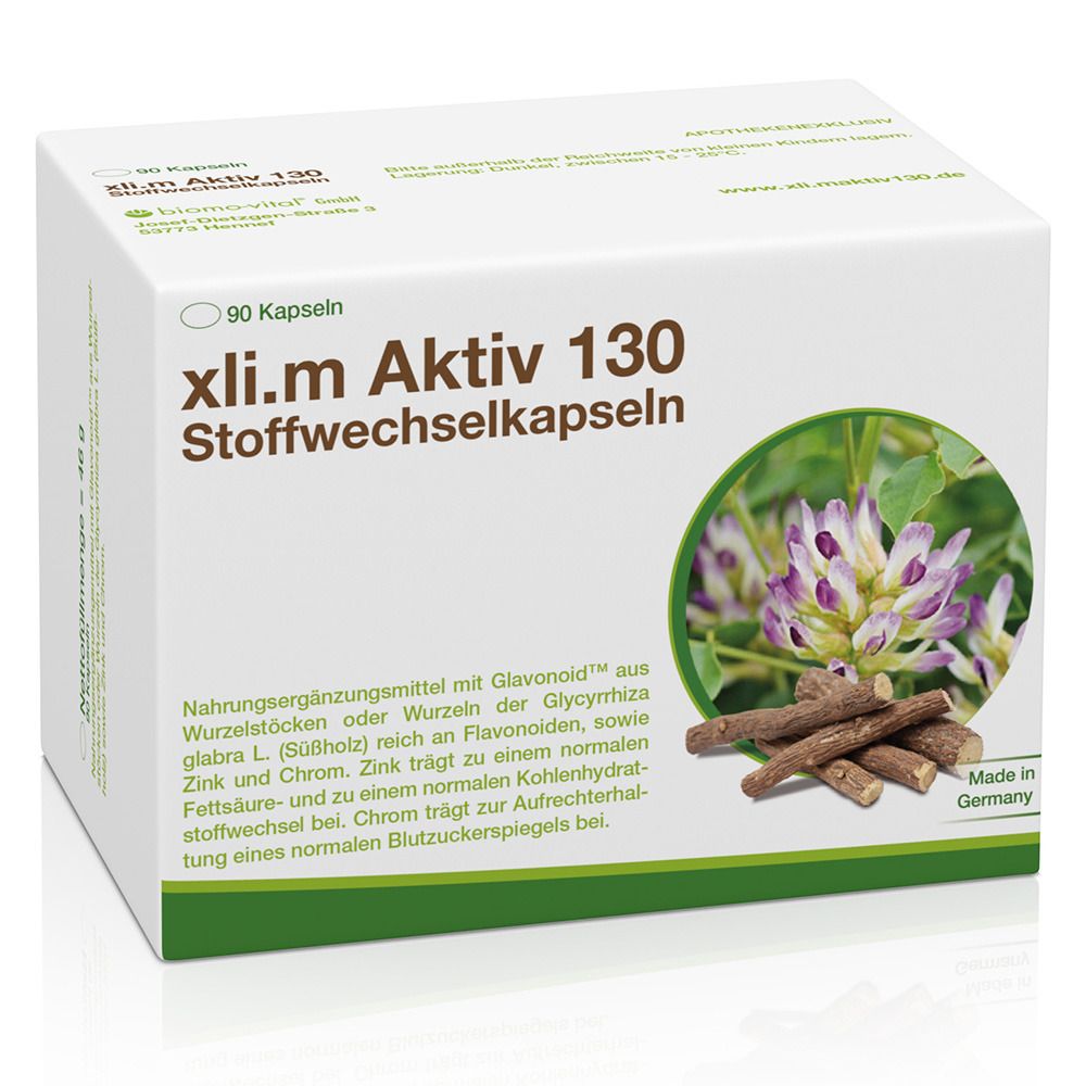 xlim® Aktiv 130 Stoffwechselkapseln