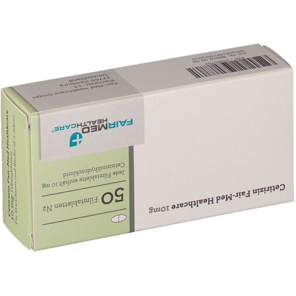 Cetirizin Fair-Med Healthcare 10 mg