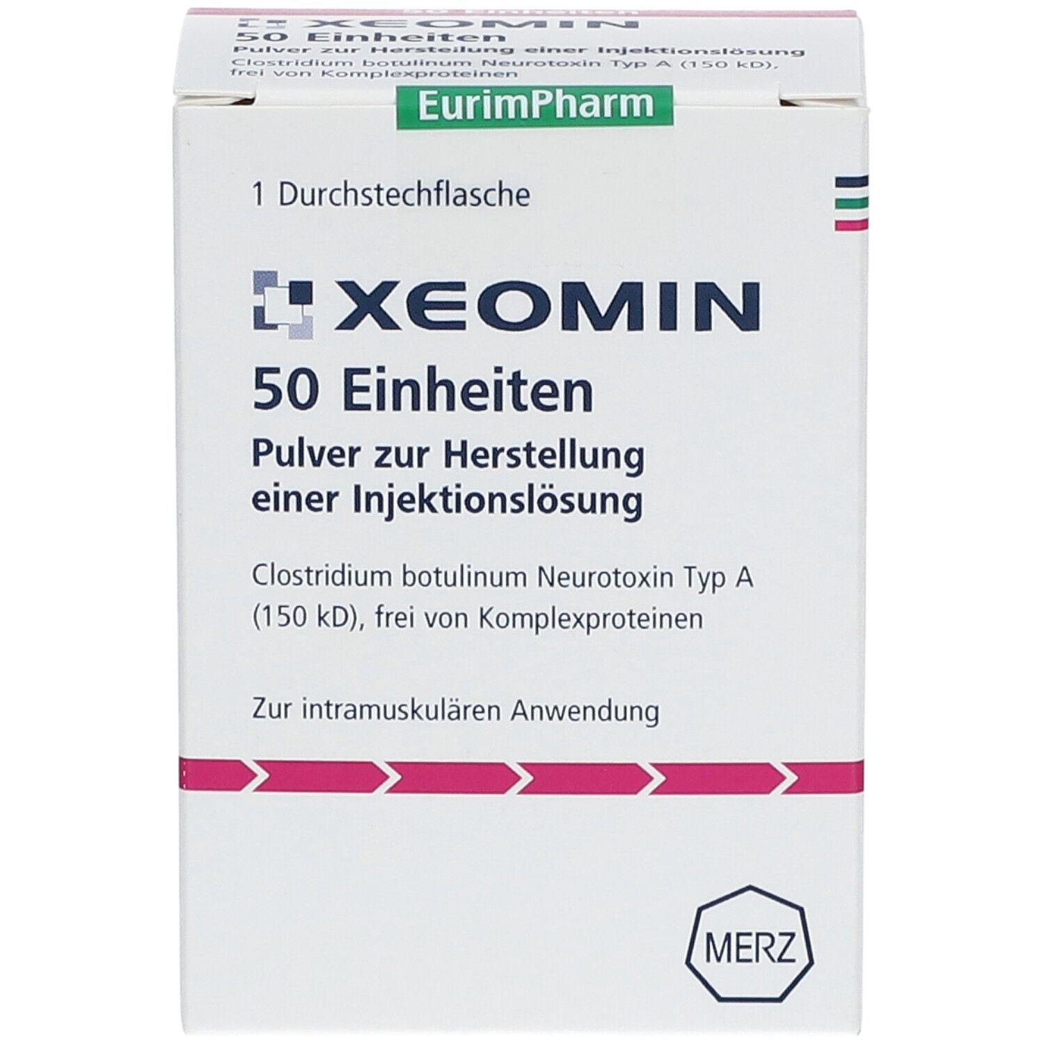 Xeomin 50 LD50 Einheiten
