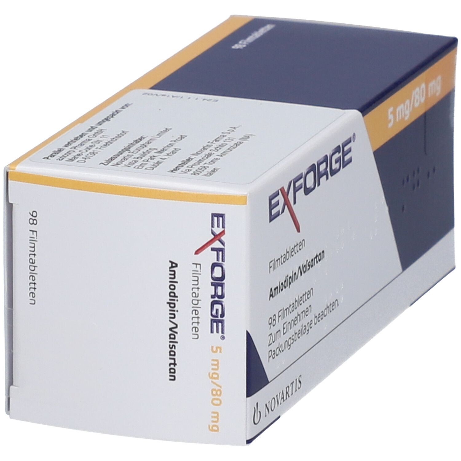 Exforge 5 mg/80 mg Filmtabletten 98 St