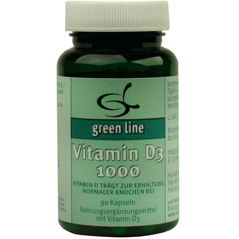 green line Vitamin D3 1.000 I.e.