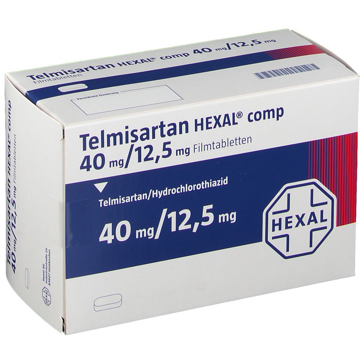 Telmisartan HEXAL® comp 40 mg/12,5 mg