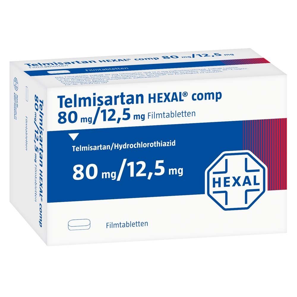 Telmisartan HEXAL® comp 80 mg/12,5 mg