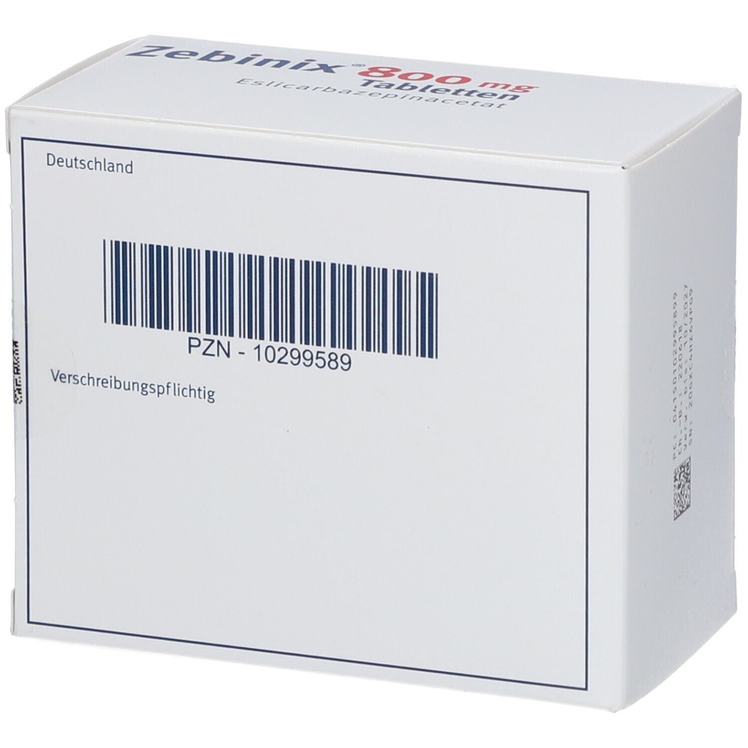ZEBINIX 800 mg Tabletten
