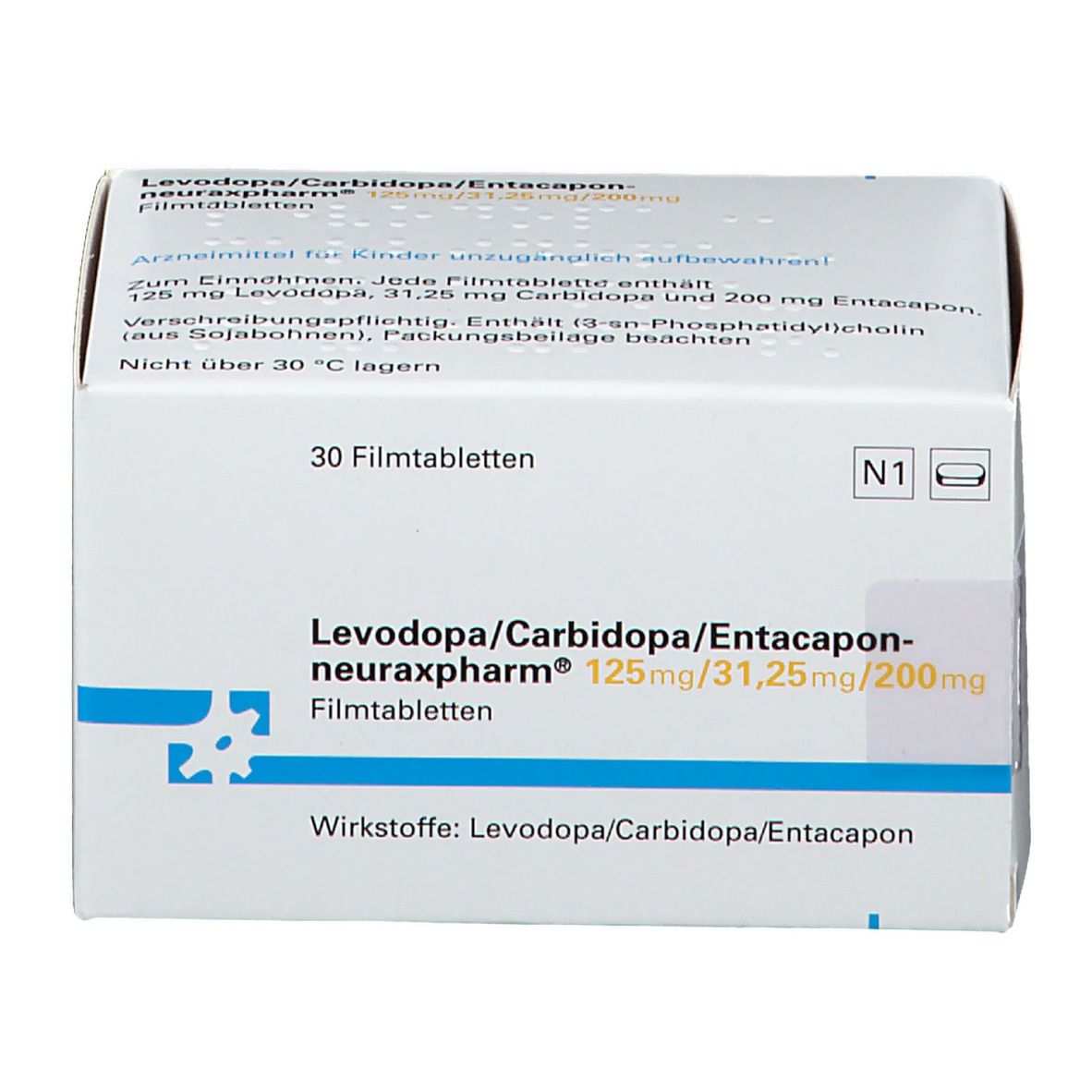 Levodopa/Carbidopa/Entacapon-neuraxpharm® 125 mg/31,25 mg/200 mg