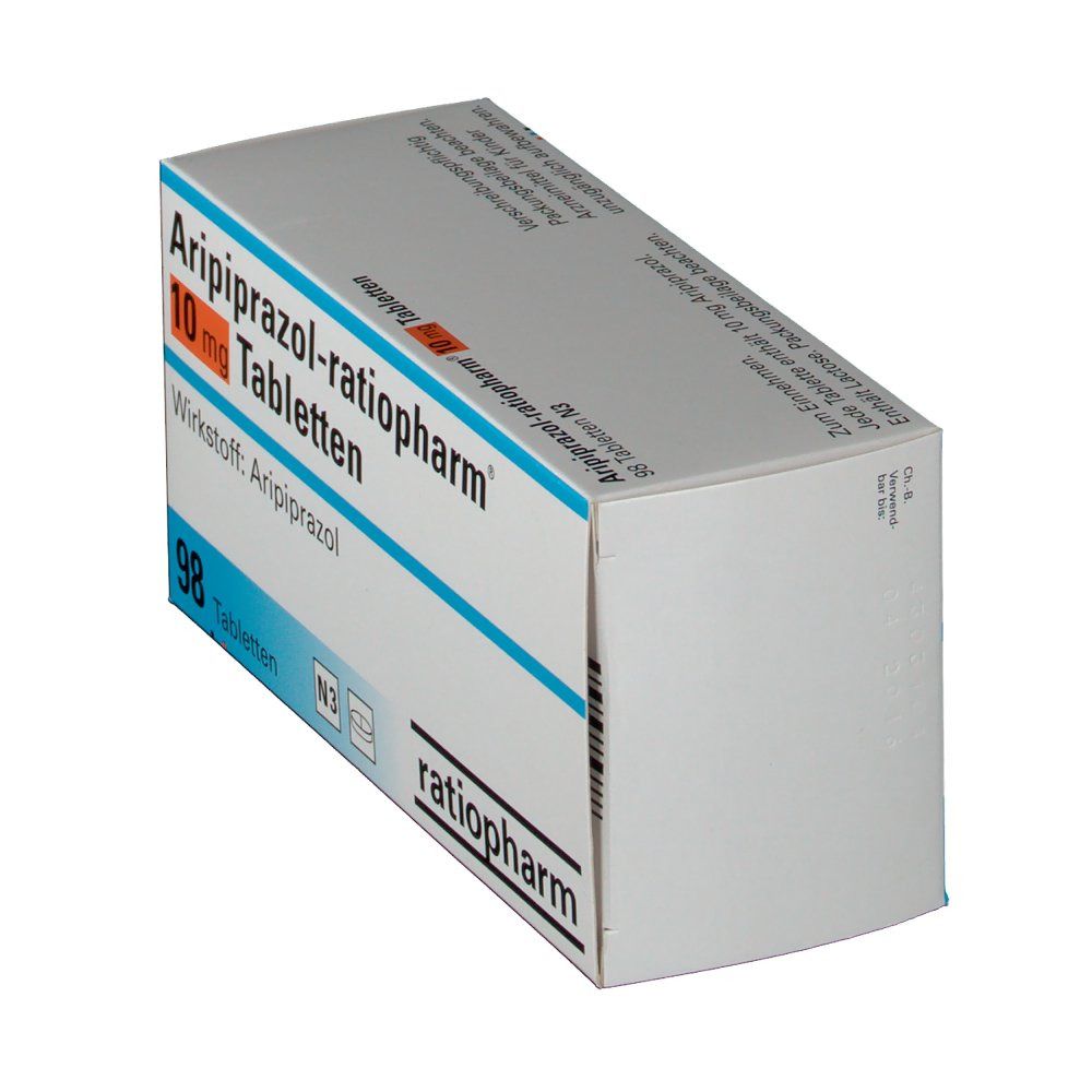 ARIPIPRAZOL-ratiopharm 5 mg Tabletten 98 St