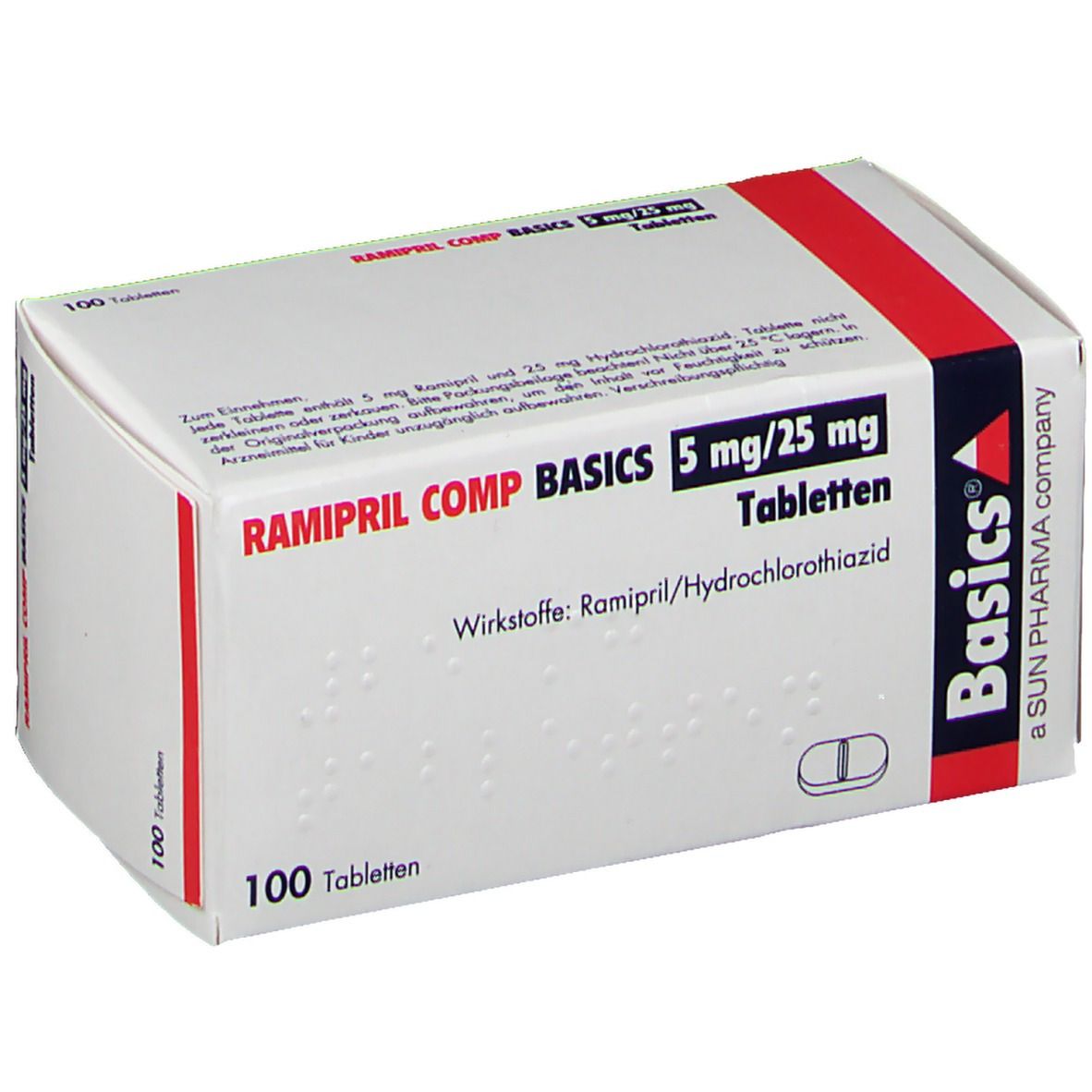 RAMIPRIL COMP BASICS 5 mg/25 mg