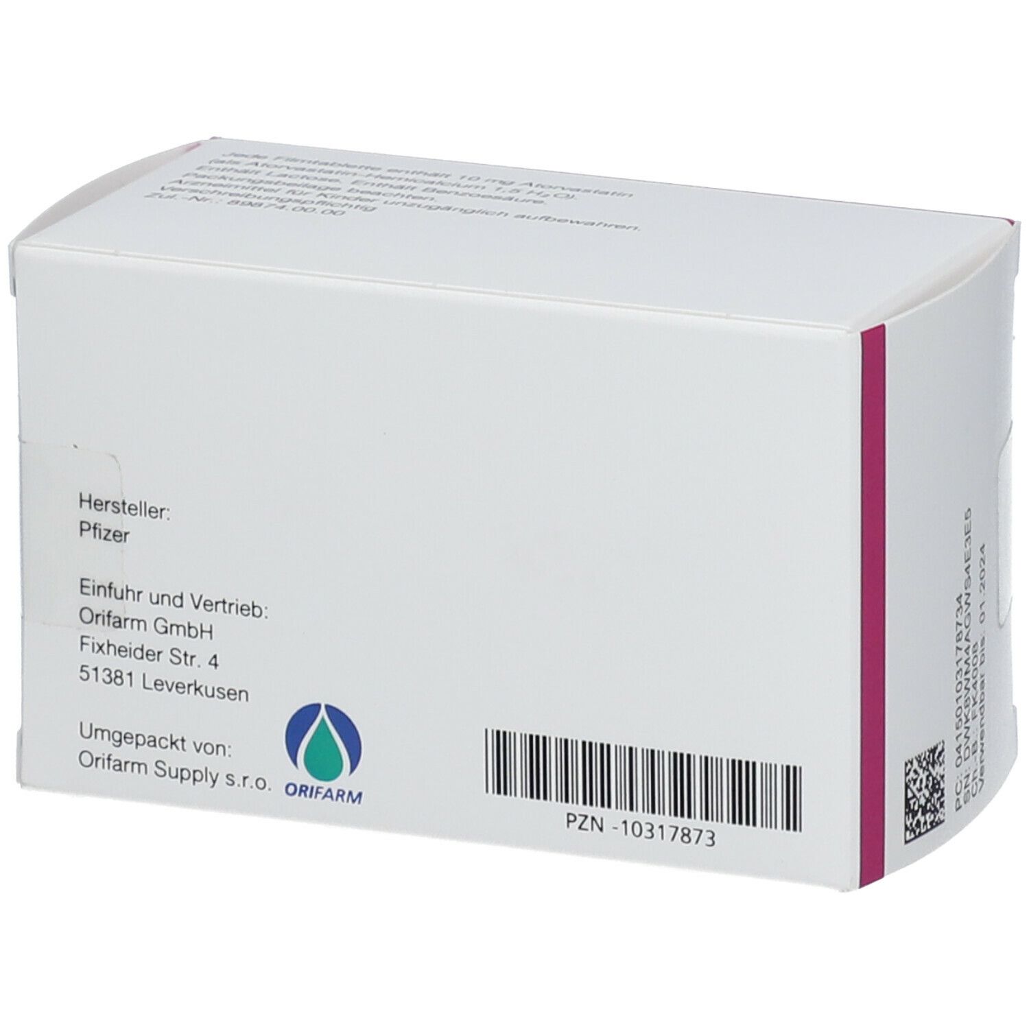 Sortis 10 mg