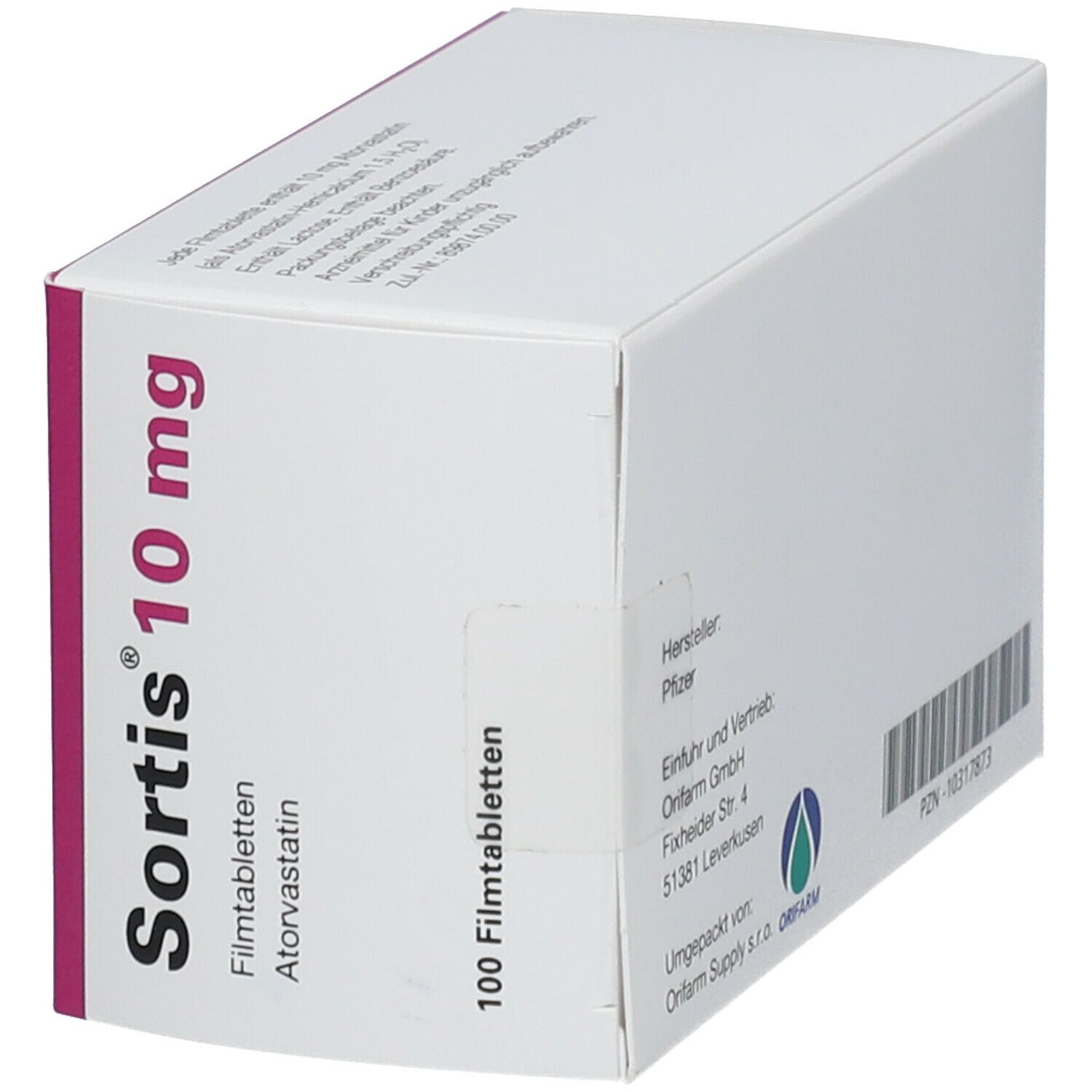 Sortis 10 mg