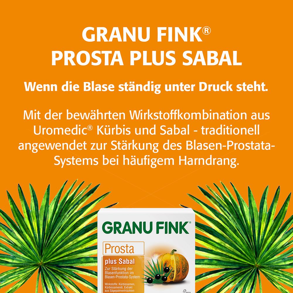 GRANU FINK® Prosta plus Sabal - Jetzt 10% mit dem Code perrigo10 sparen*