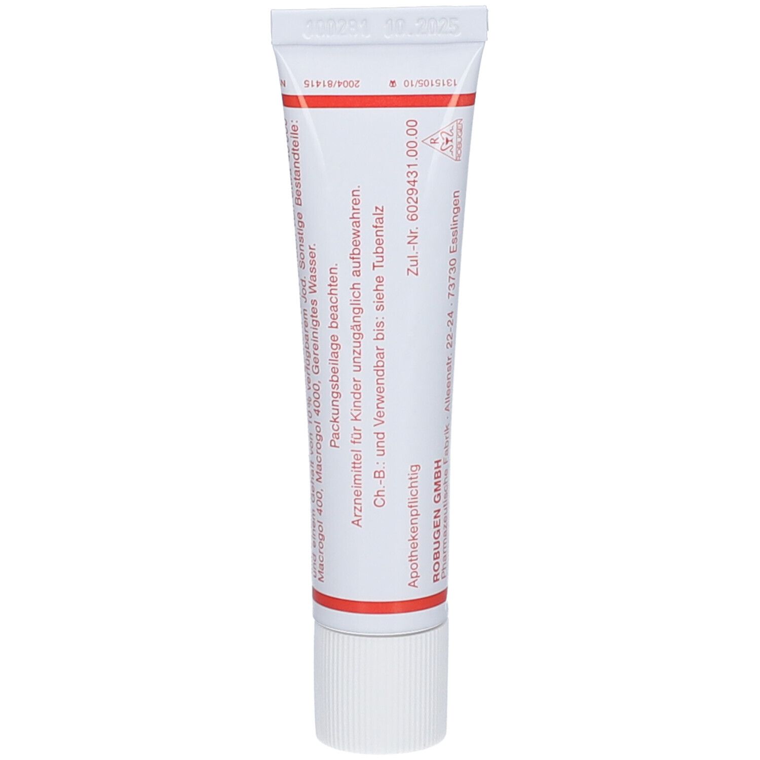 polyvidon jod salben oder gentamicin creme