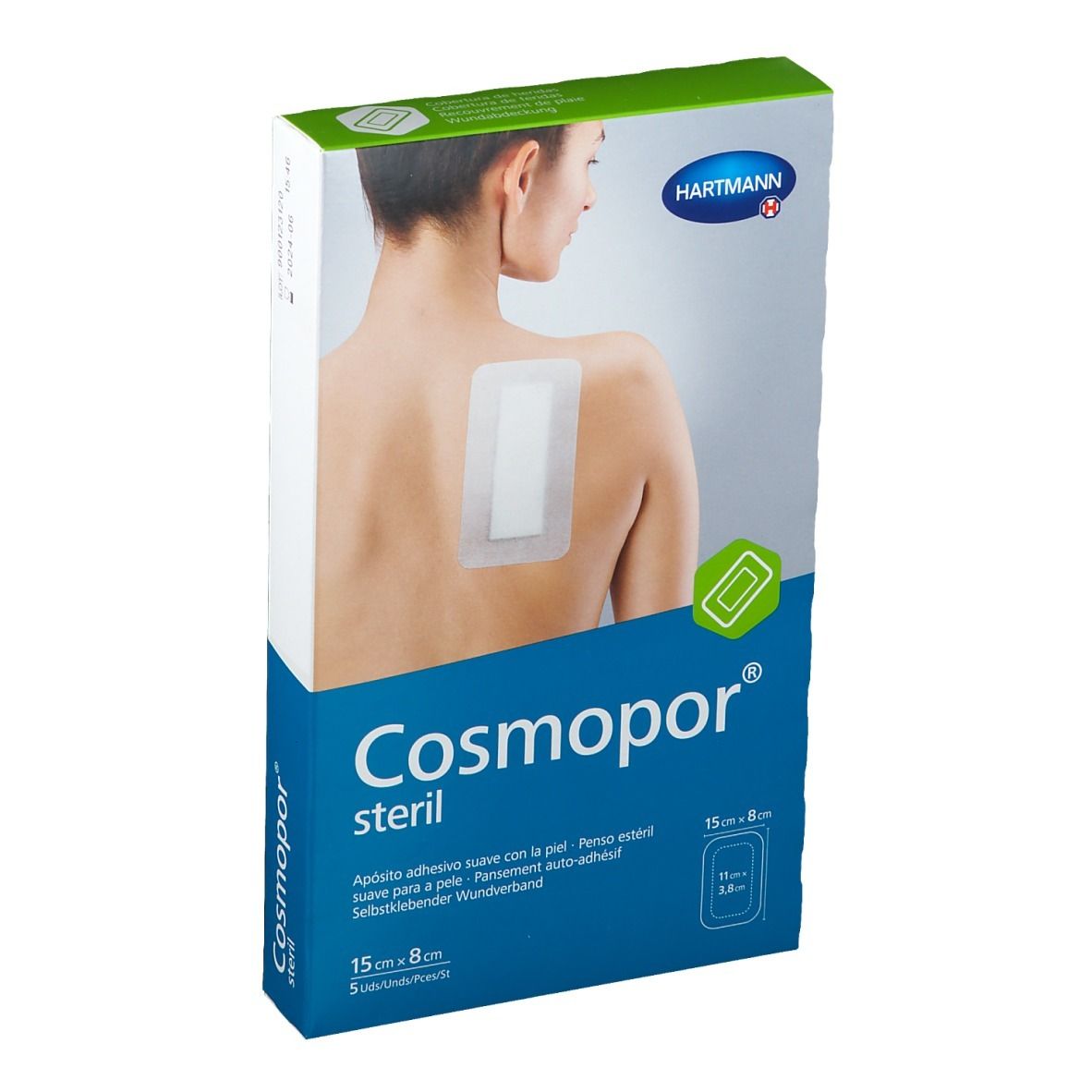 Cosmopor® steril 15 x 8 cm 5 St - SHOP APOTHEKE