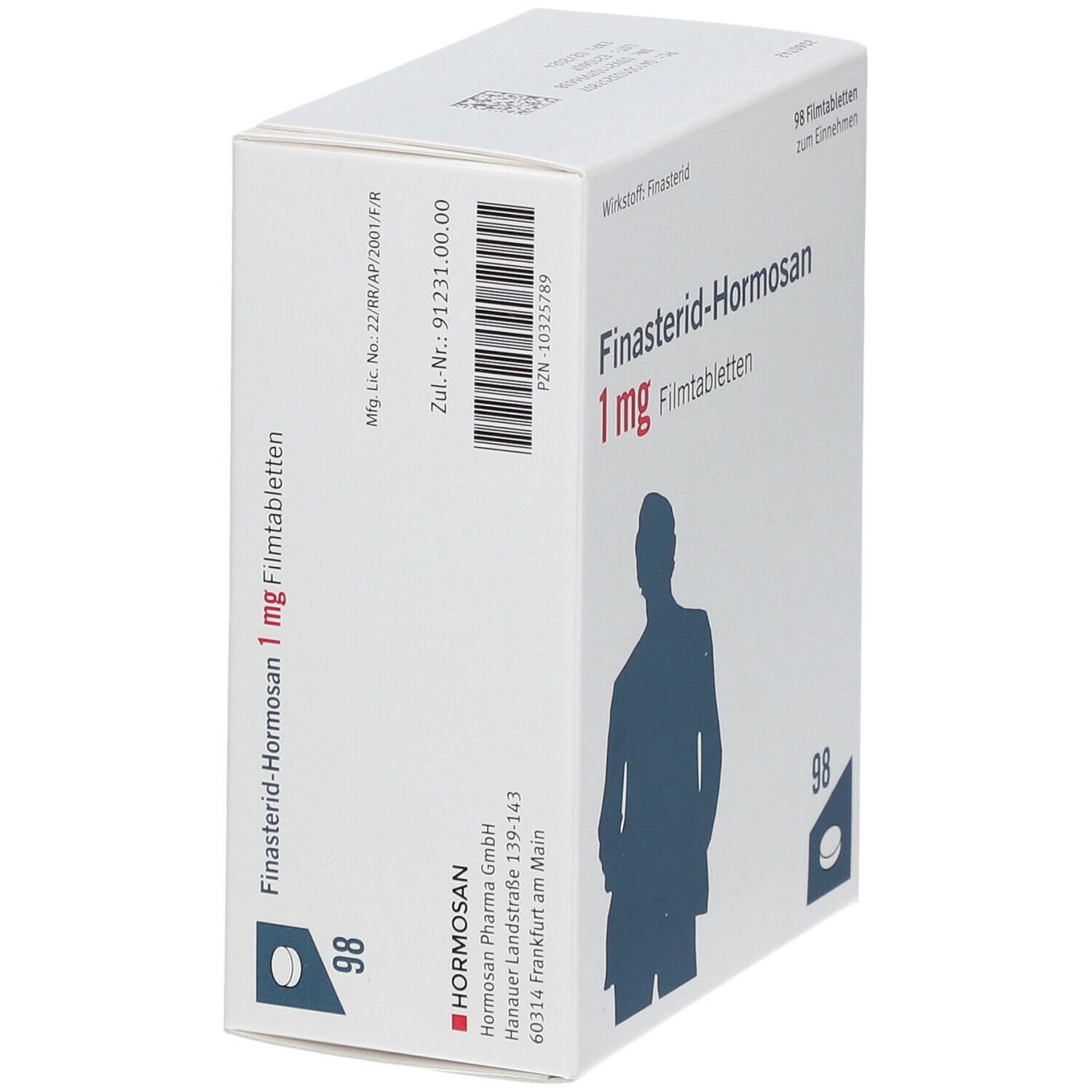 Finasterid-Hormosan 1 mg