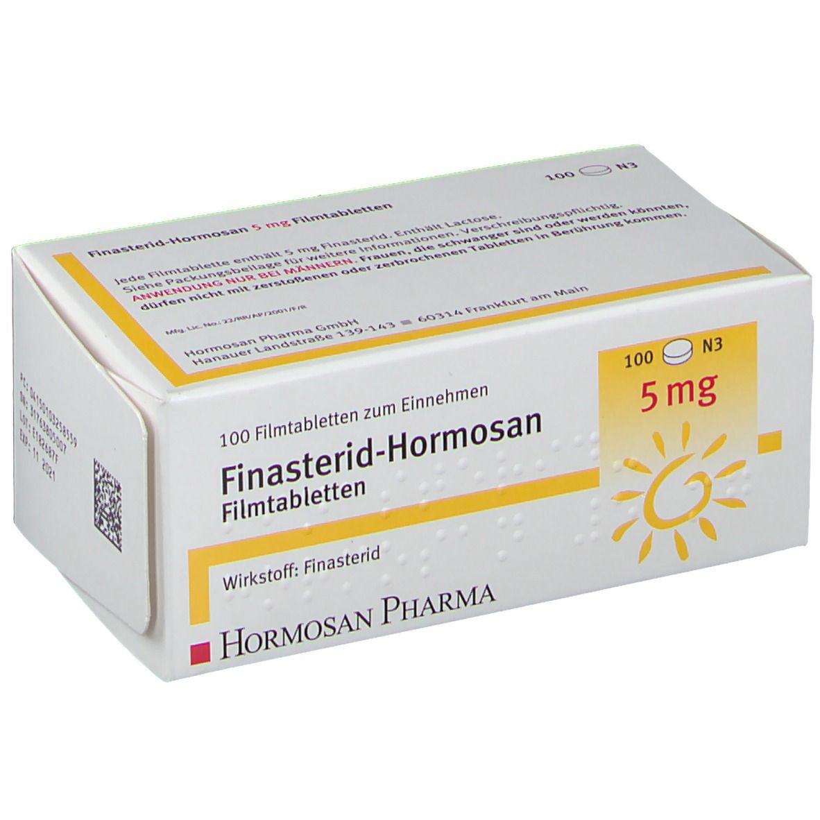 Finasterid-Hormosan 5 mg
