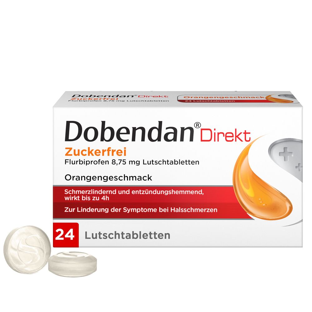 Dobendan® Direkt Halstabletten - Bei starken Halsschmerzen und Schluckbeschwerden