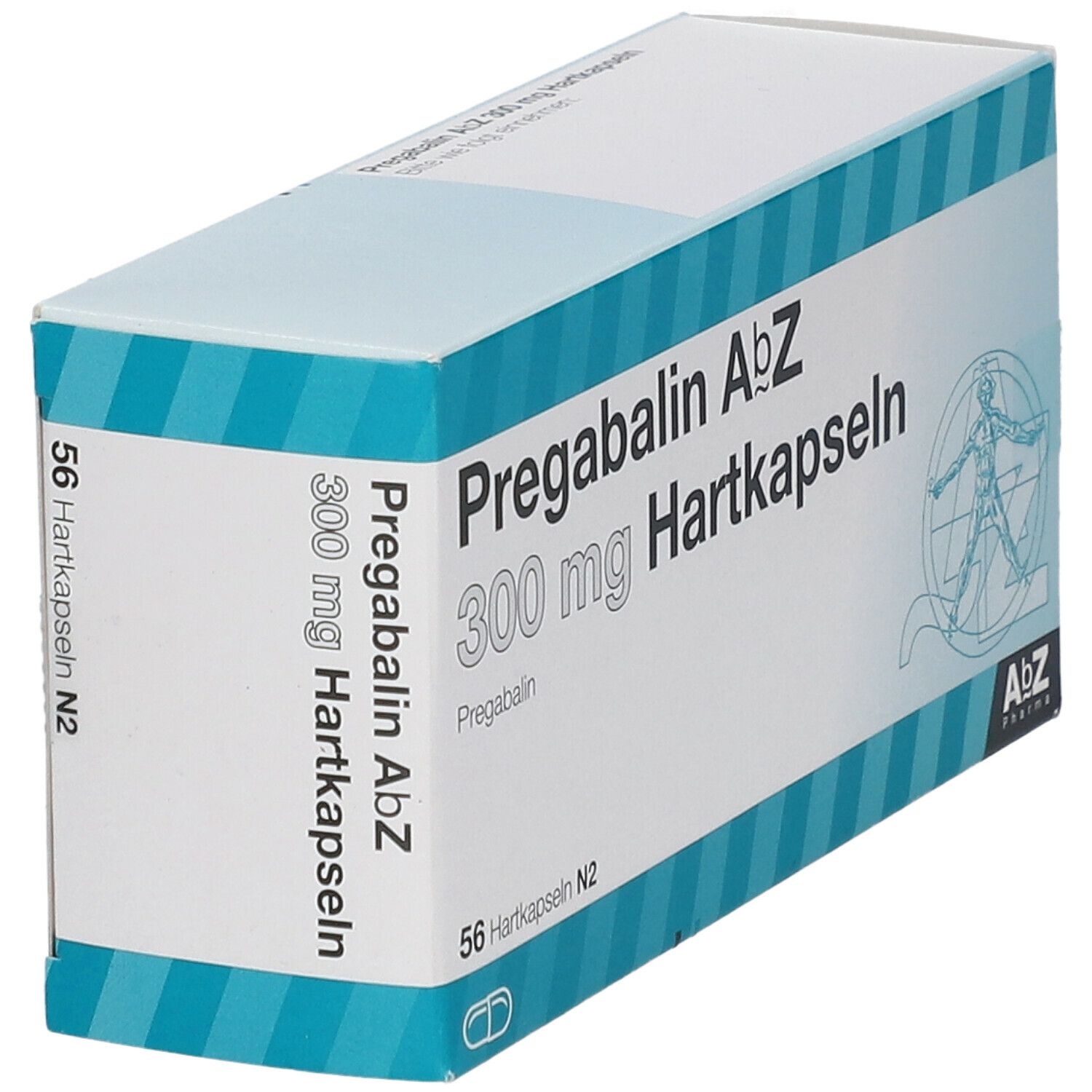 Pregabalin AbZ 300 mg Hartkapseln 56 St