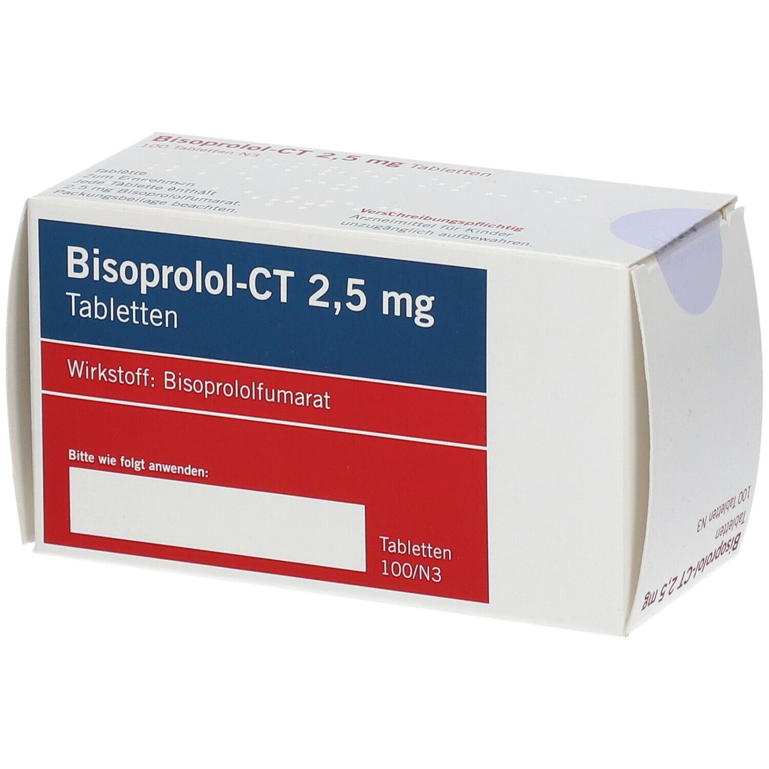 Bisoprolol - Ct 2.5Mg