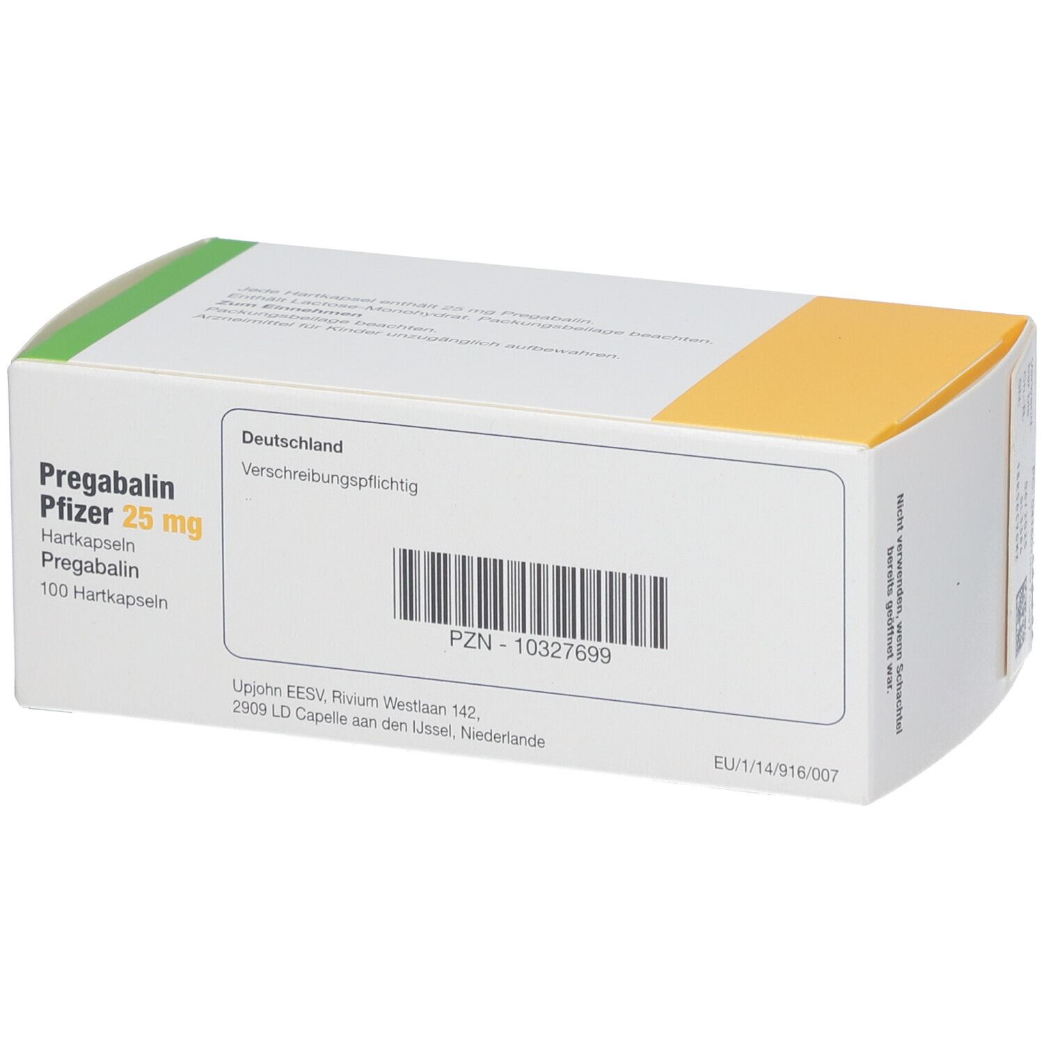 Pregabalin Pfizer 25 mg