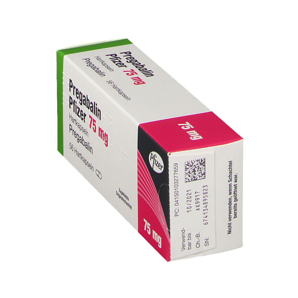 Pregabalin Pfizer 75 mg