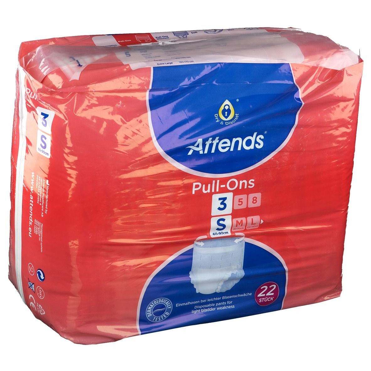 Attends® Pull-Ons 3 S Einmalhosen
