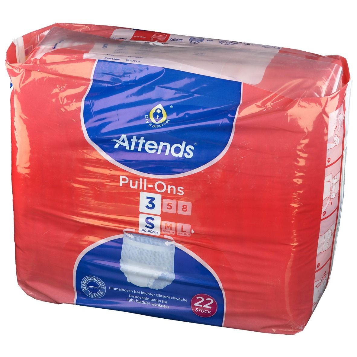 Attends® Pull-Ons 3 S Einmalhosen