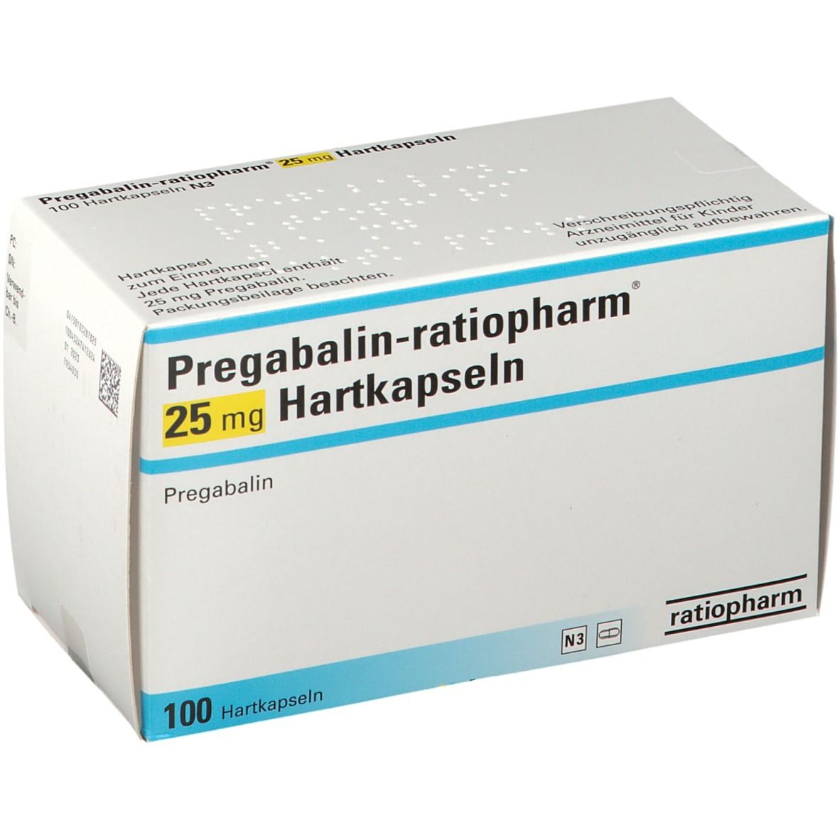 Pregabalin-ratiopharm® 25 mg