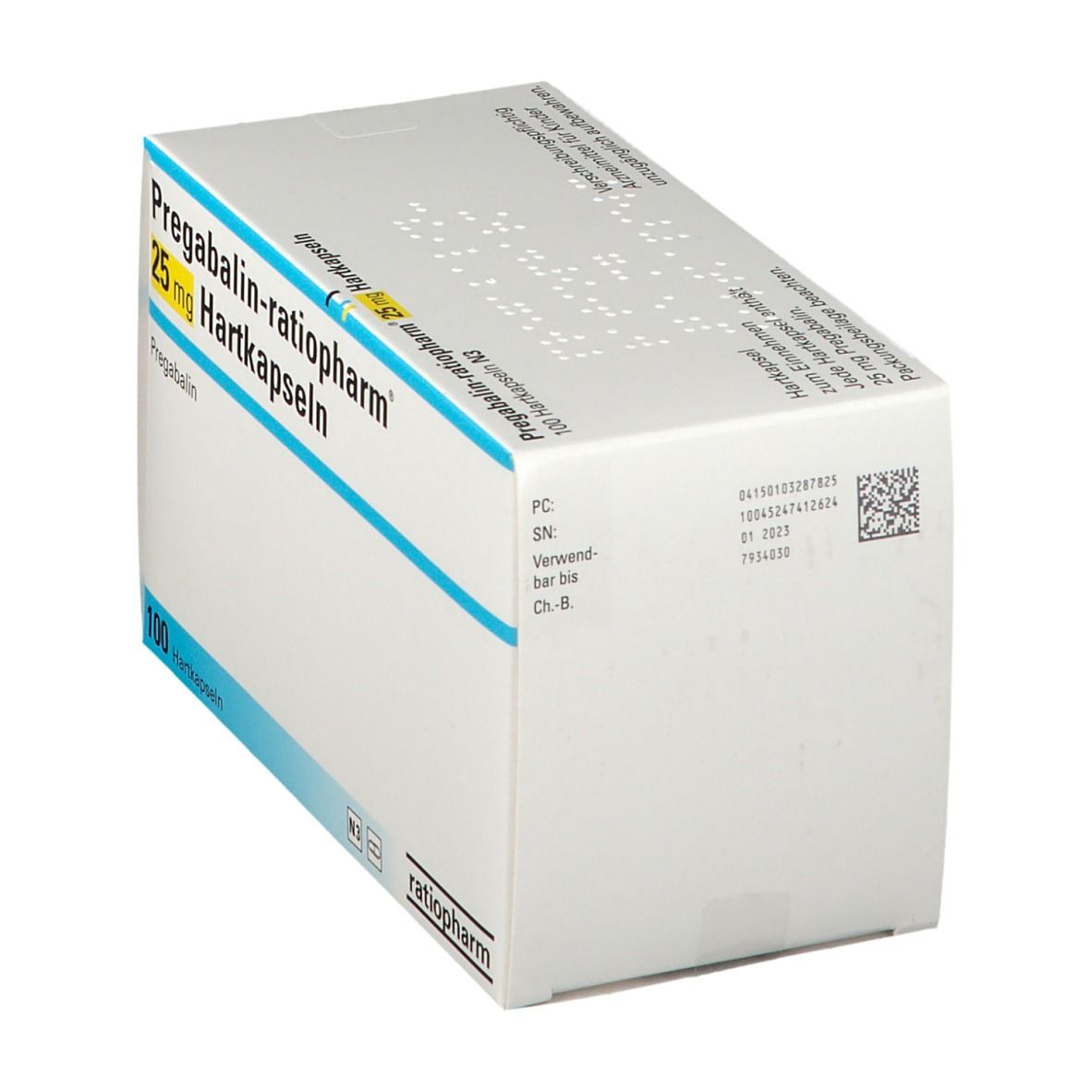 Pregabalin-ratiopharm® 25 mg