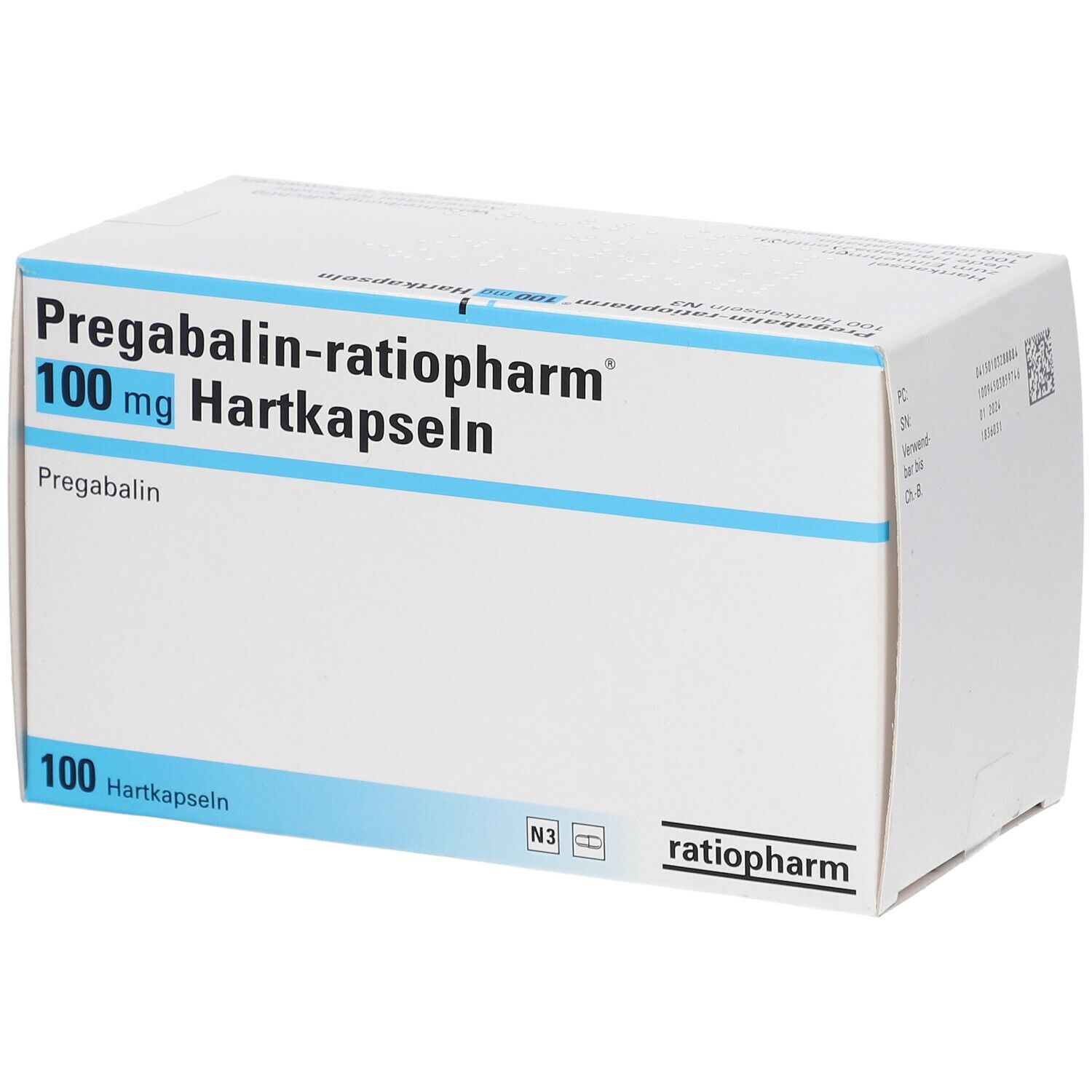 Pregabalin-ratiopharm® 100 mg