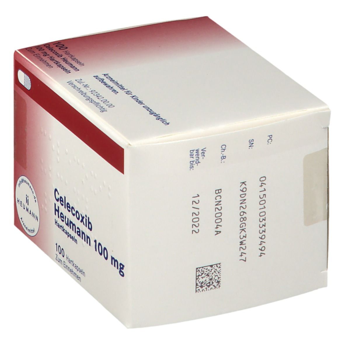 Celecoxib Heumann 100 mg 100 St mit dem E-Rezept kaufen - Shop Apotheke