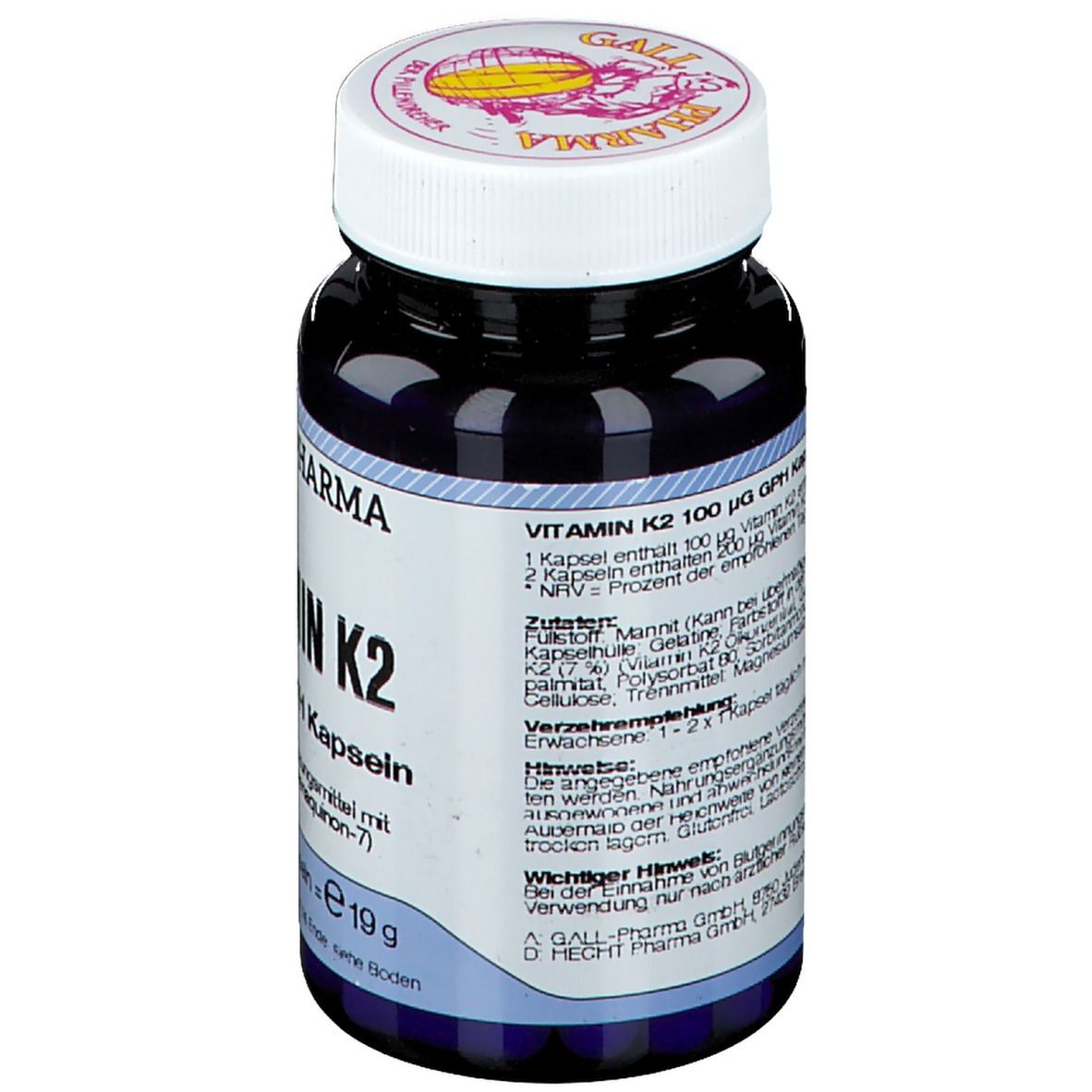 GALL PHARMA Vitamin K2 100 µg