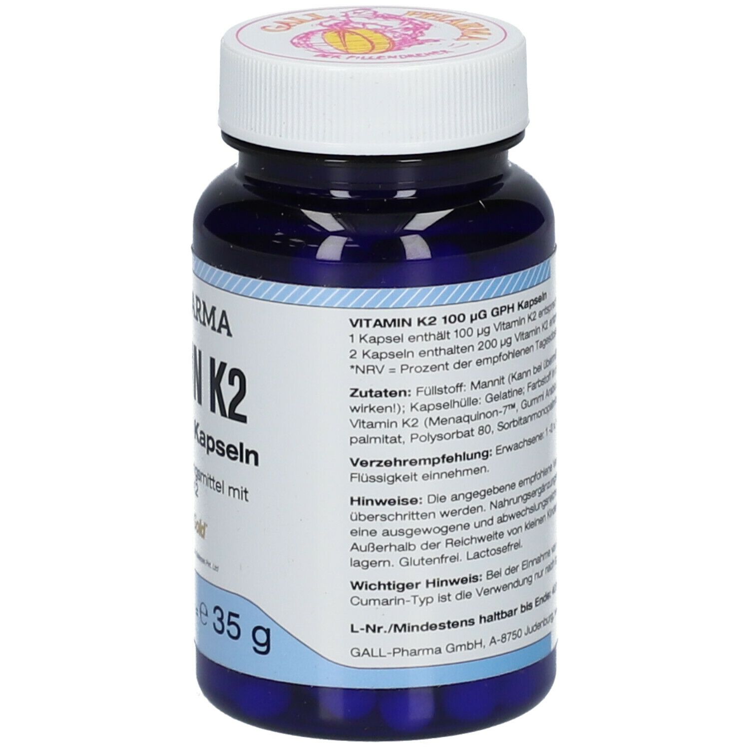GALL PHARMA Vitamin K2 100 µg