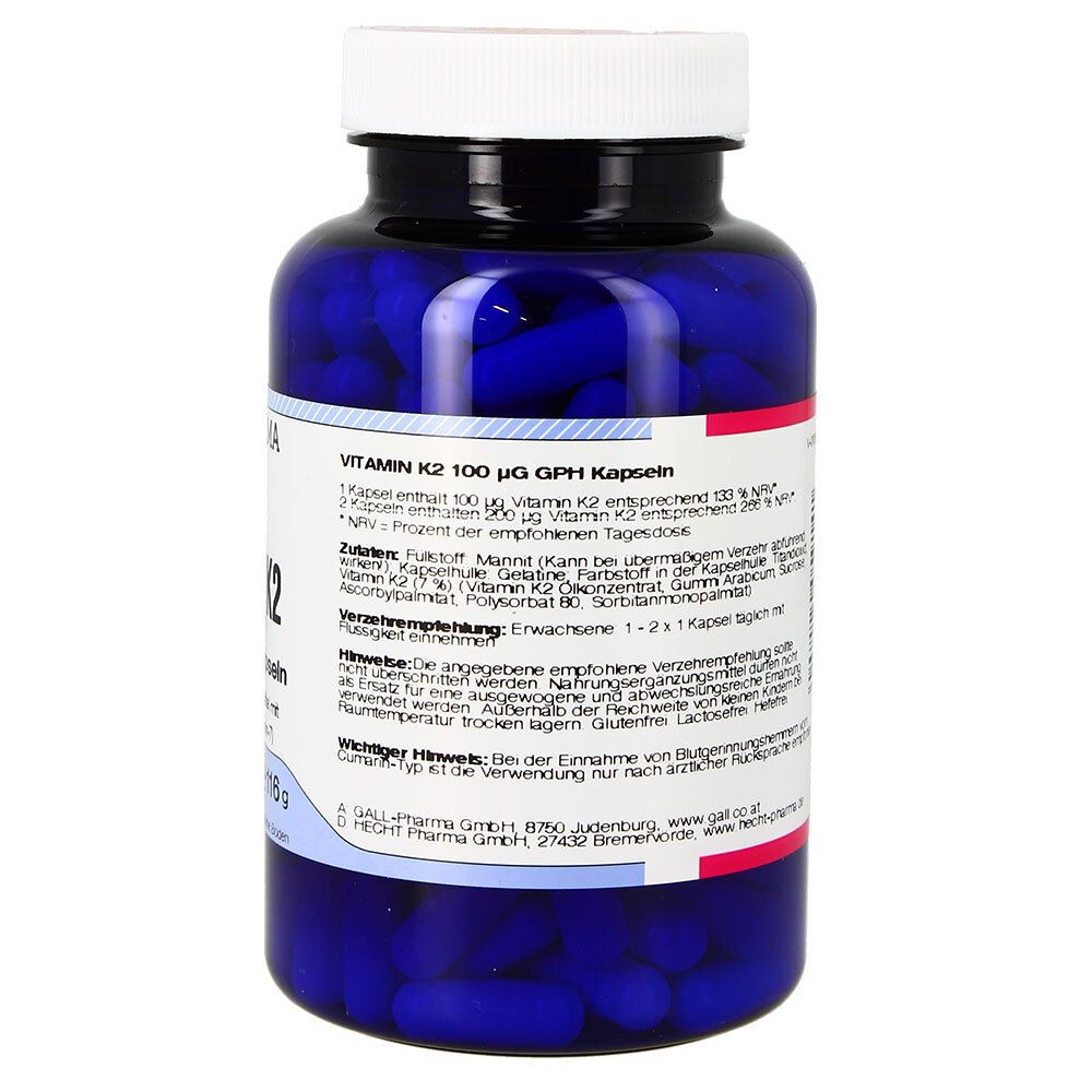 Vitamin K2 100 µg GPH Kapseln 180 St