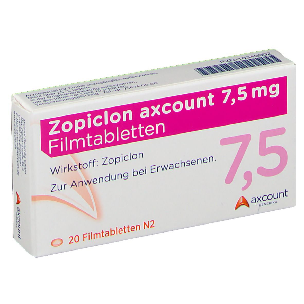 Zopiclon ratiopharm 7 5mg kaufen