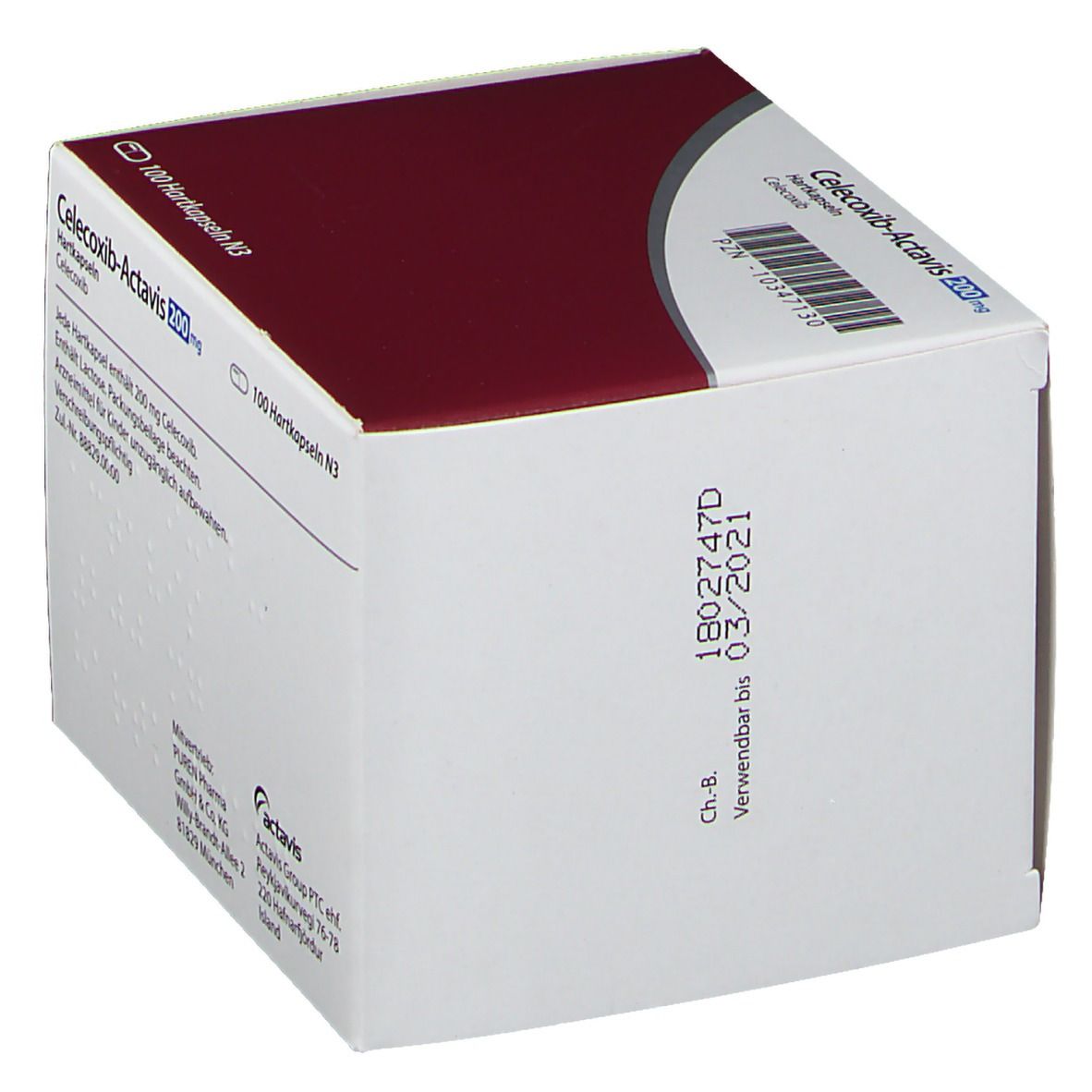 CELECOXIB ACTAVIS 200MG
