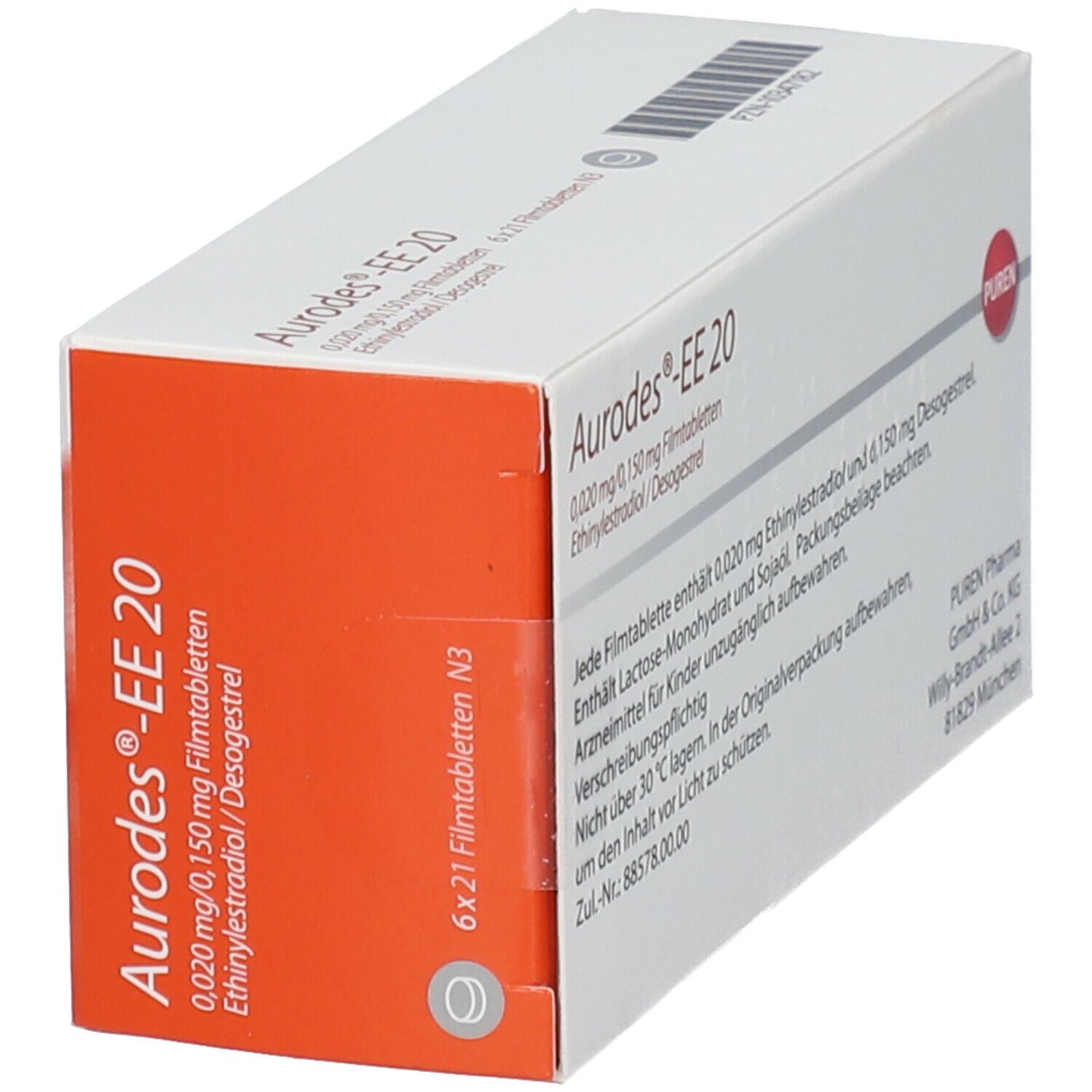 Aurodes®-EE 20 0,020 mg/0,150 mg