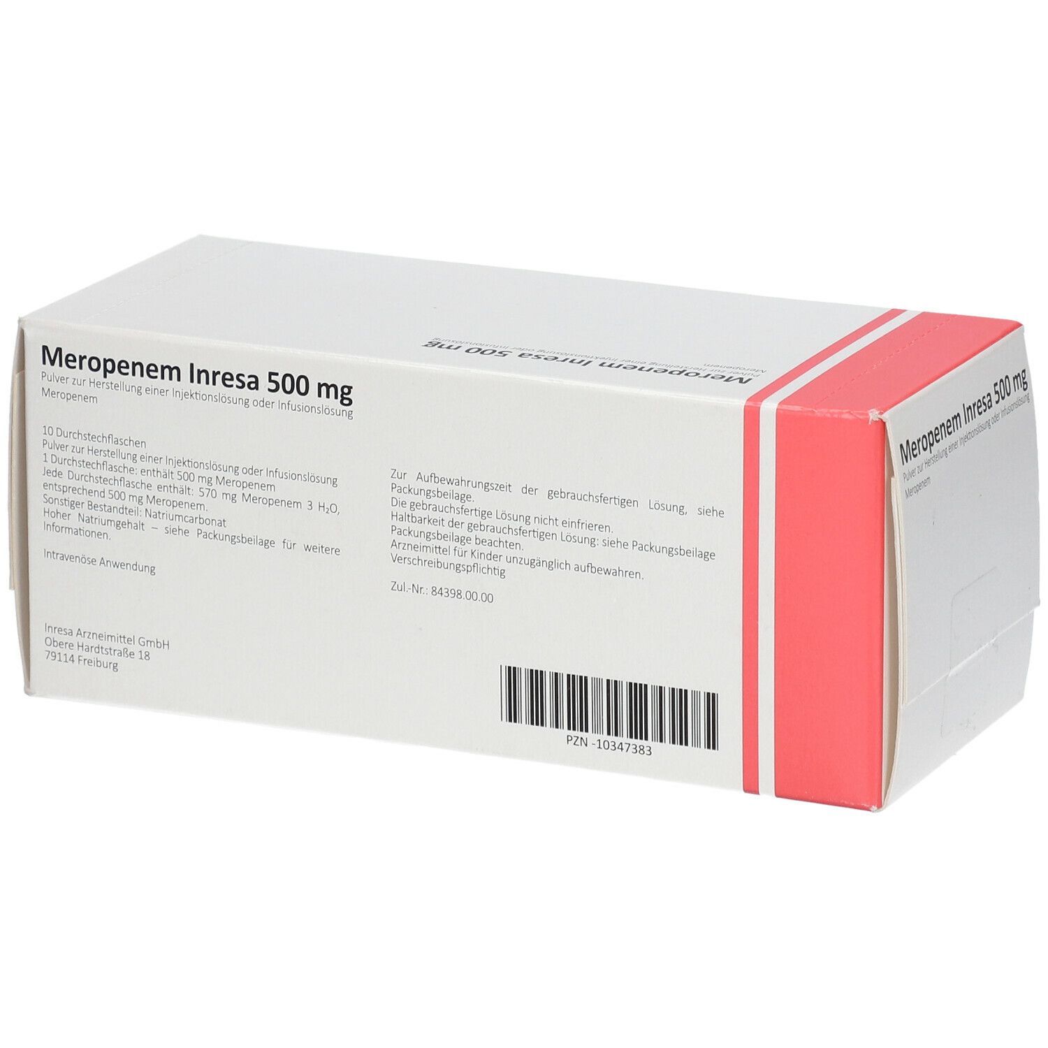 Meroem Inresa 500 mg